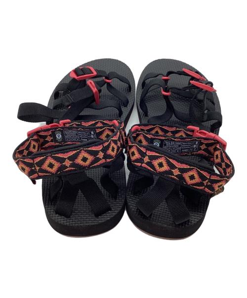 TEVA（テバ）TEVA (テバ) サンダル ブラック×レッド サイズ:29の古着・服飾アイテム