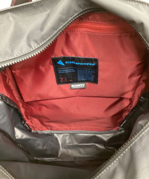 KLATTERMUSEN（クレッタルムーセン）KLATTERMUSEN (クレッタルムーセン) トートバッグバックパック グレー 未使用品の古着・服飾アイテム