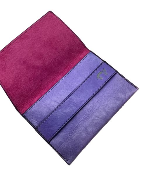 JUTTA NEUMANN（ユッタニューマン）JUTTA NEUMANN (ユッタニューマン) レザーケース パープルの古着・服飾アイテム