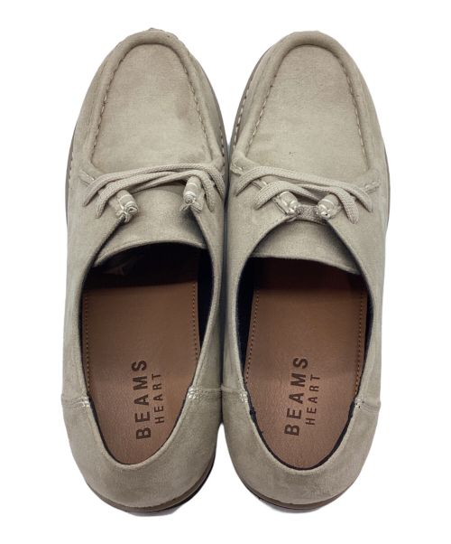 BEAMS HEART（ビームスハート）BEAMS HEART (ビームスハート) チロリアンシューズ ベージュ サイズ:Mの古着・服飾アイテム