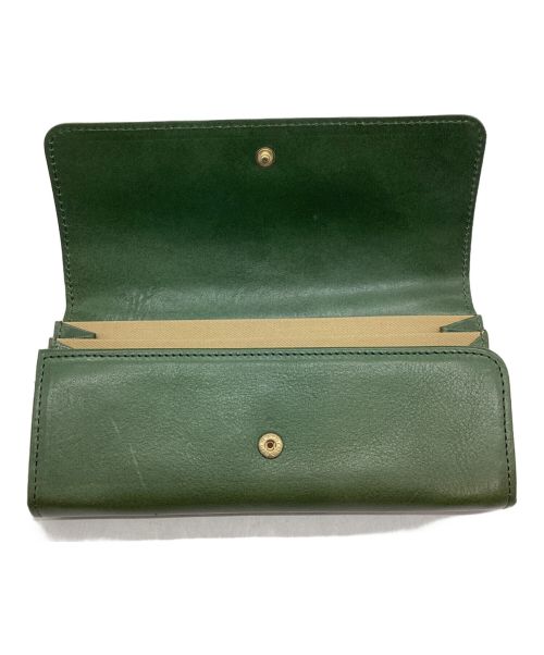 CLEDRAN（クレドラン）CLEDRAN (クレドラン) 長財布 グリーン 未使用品の古着・服飾アイテム