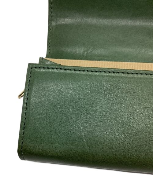 CLEDRAN（クレドラン）CLEDRAN (クレドラン) 長財布 グリーン 未使用品の古着・服飾アイテム