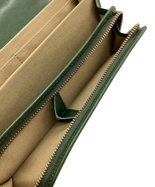 CLEDRAN（クレドラン）CLEDRAN (クレドラン) 長財布 グリーン 未使用品の古着・服飾アイテム