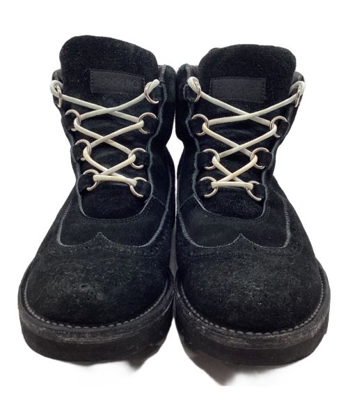 orphic（オルフィック）orphic (オルフィック) ウィングチップブーツ ブラック サイズ:27の古着・服飾アイテム