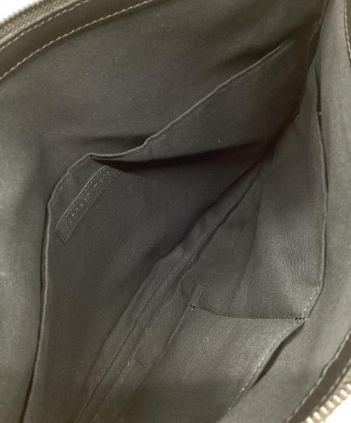 Junhashimoto（ジュンハシモト）Junhashimoto (ジュンハシモト) クラッチバッグ グレー×ブラックの古着・服飾アイテム