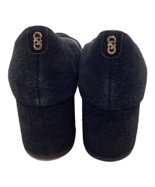 COLE HAAN（コールハーン）COLE HAAN (コールハーン) スウェードパンプス ブラック サイズ:61/2の古着・服飾アイテム