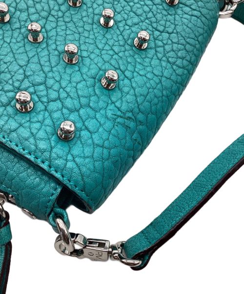 Rebecca Minkoff（レベッカミンコフ）Rebecca Minkoff (レベッカミンコフ) ショルダーバッグ グリーンの古着・服飾アイテム