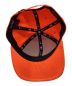 中古・古着 New Era (ニューエラ) キャップ オレンジ：2500円