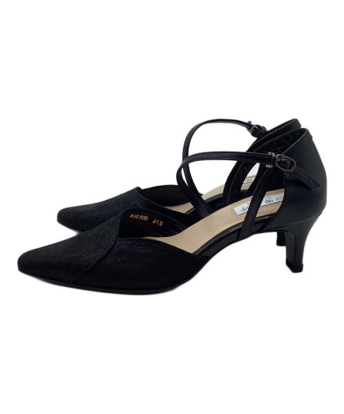 卑弥呼（ヒミコ）卑弥呼 (ヒミコ) ストラップヒールパンプス ブラック サイズ:21.5の古着・服飾アイテム