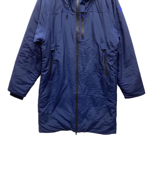 UNDER ARMOUR（アンダーアーマー）UNDER ARMOUR (アンダー アーマー) ロングコート ネイビー サイズ:Lの古着・服飾アイテム