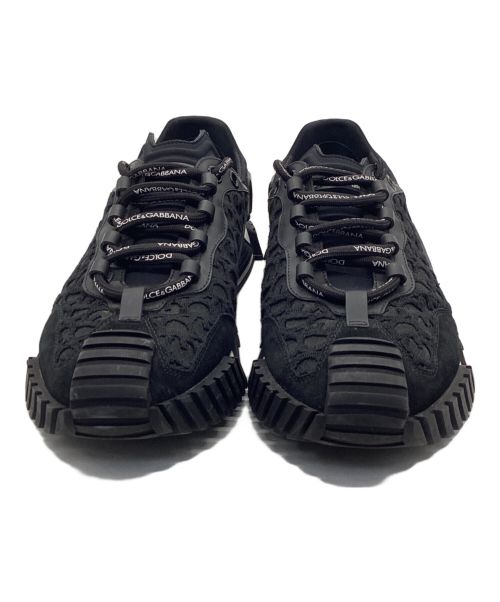 DOLCE & GABBANA（ドルチェ＆ガッバーナ）DOLCE & GABBANA (ドルチェ＆ガッバーナ) スニーカー ブラック サイズ:43の古着・服飾アイテム
