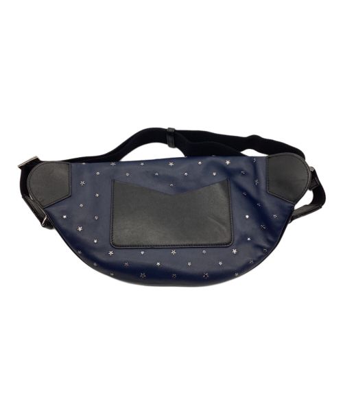 JIMMY CHOO（ジミーチュウ）JIMMY CHOO (ジミーチュウ) ボディーバッグ ネイビーの古着・服飾アイテム