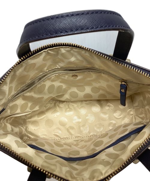 Kate Spade（ケイトスペード）Kate Spade (ケイトスペード) 2WAYバッグ ブルー×ネイビーの古着・服飾アイテム