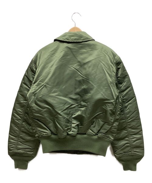 ALPHA（アルファ）ALPHA (アルファ) フライトジャケット グリーン サイズ:S 未使用品の古着・服飾アイテム