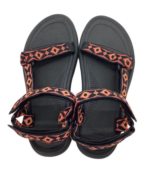TEVA（テバ）TEVA (テバ) サンダル ブラック×オレンジ サイズ:29の古着・服飾アイテム