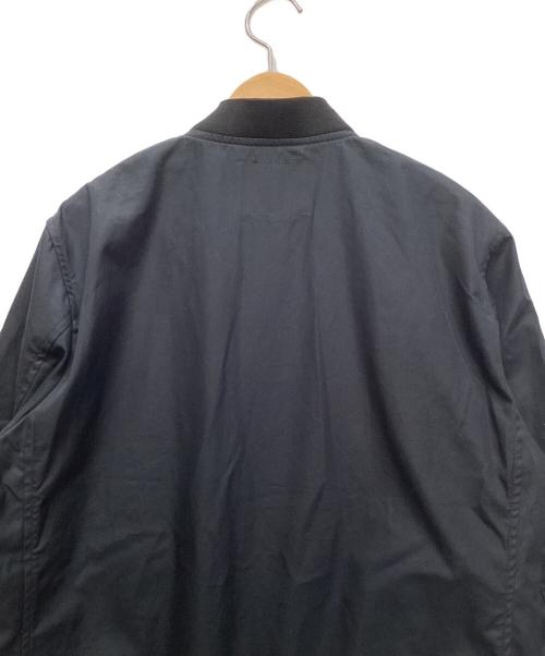 nano・universe（ナノ・ユニバース）nano・universe (ナノ・ユニバース) フライトジャケット ブラック サイズ:Sの古着・服飾アイテム