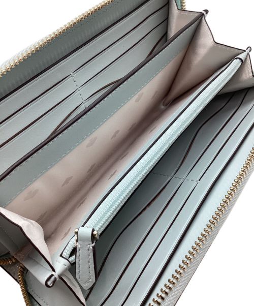 Kate Spade（ケイトスペード）Kate Spade (ケイトスペード) 長財布 ブルーの古着・服飾アイテム