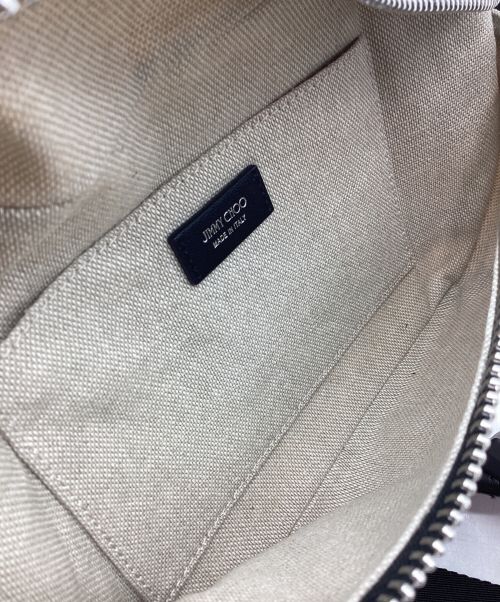 JIMMY CHOO（ジミーチュウ）JIMMY CHOO (ジミーチュウ) ボディーバッグ アイボリーの古着・服飾アイテム