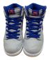 NIKE SB (ナイキエスビー) ハイカットスニーカー グレー×ブルー サイズ:27.5：8000円