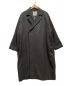 GRANDMA MAMA DAUGHTER（グランマママドーター）の古着「カシミヤ混コート」｜ブラック