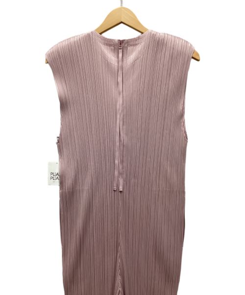 PLEATS PLEASE（プリーツプリーズ）PLEATS PLEASE (プリーツプリーズ) プリーツジャンプスーツ ピンク サイズ:4 未使用品の古着・服飾アイテム