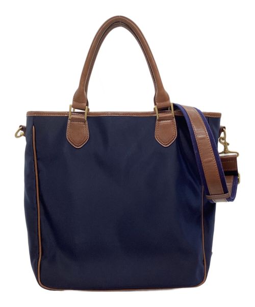 KITAMURA（キタムラ）KITAMURA (キタムラ) 2WAYトートバッグ ネイビーの古着・服飾アイテム