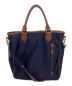 KITAMURA (キタムラ) 2WAYトートバッグ ネイビー：4000円