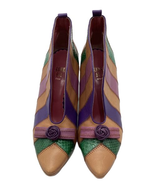 ANNA SUI（アナスイ）ANNA SUI (アナスイ) パンプス マルチカラー サイズ:3の古着・服飾アイテム