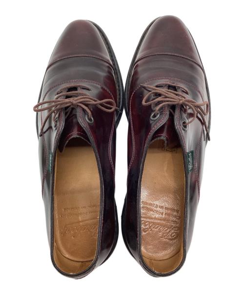 PARABOOT（パラブーツ）PARABOOT (パラブーツ) Uチップレザーシューズ ボルドー サイズ:5の古着・服飾アイテム