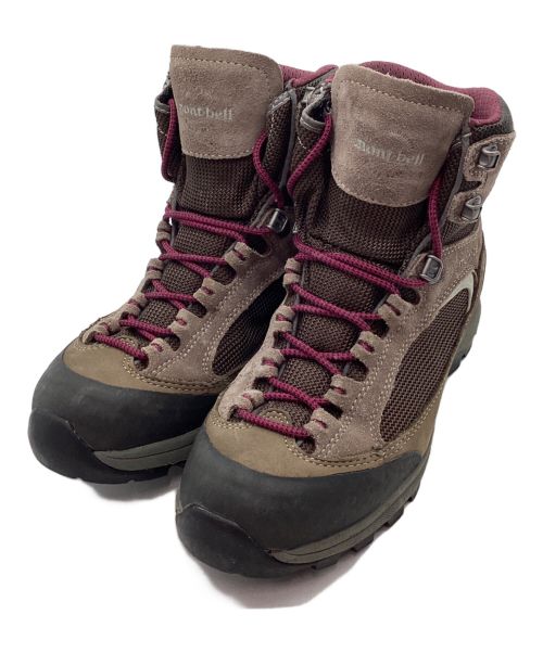 mont-bell（モンベル）mont-bell (モンベル) トレッキングブーツ ブラウン サイズ:24の古着・服飾アイテム