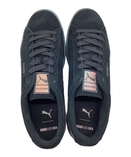 PUMA（プーマ）PUMA (プーマ) WIND AND SEA (ウィンダンシー) スニーカー ブラック サイズ:30の古着・服飾アイテム