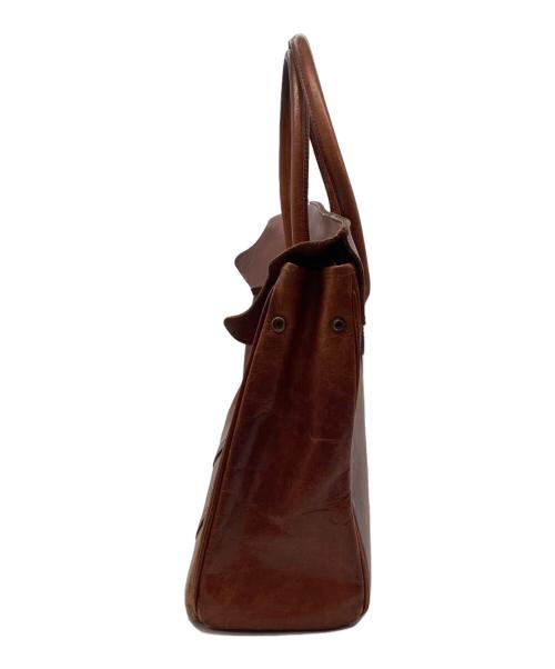vasco（ヴァスコ）vasco (バスコ) レザートートバッグ ブラウンの古着・服飾アイテム