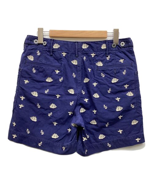 RRL（ダブルアールエル）RRL (ダブルアールエル) ショートパンツ ネイビー サイズ:30の古着・服飾アイテム
