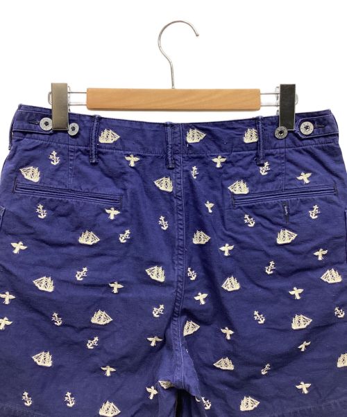 RRL（ダブルアールエル）RRL (ダブルアールエル) ショートパンツ ネイビー サイズ:30の古着・服飾アイテム