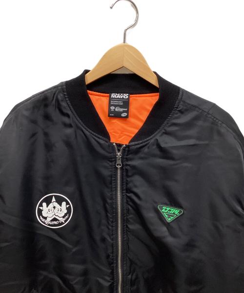 ZUTOMAYO（ズトマヨ）ZUTOMAYO (ズトマヨ) ボンバージャケット ブラック サイズ:XLの古着・服飾アイテム