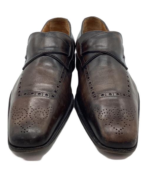 SUTOR MANTELLASSI（ストール・マンテラッシ）SUTOR MANTELLASSI (ストール・マンテラッシ) シューズ ブラウン サイズ:39 1/2の古着・服飾アイテム