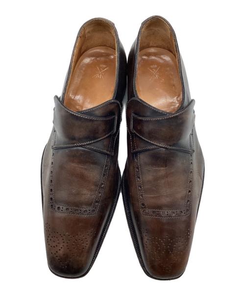 SUTOR MANTELLASSI（ストール・マンテラッシ）SUTOR MANTELLASSI (ストール・マンテラッシ) シューズ ブラウン サイズ:39 1/2の古着・服飾アイテム