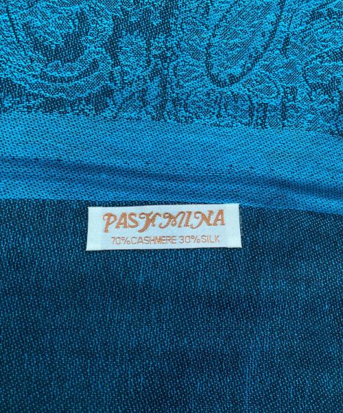 PASKMINA（パシュミナ）PASKMINA (パシュミナ) ストール グリーン 未使用品の古着・服飾アイテム