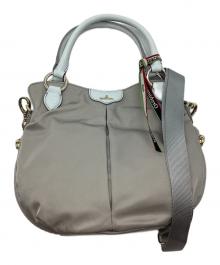 Orobianco（オロビアンコ）の古着「ミニトートバッグ」｜ライトグレー