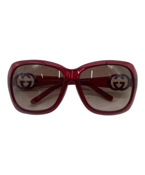 GUCCI（グッチ）GUCCI (グッチ) サングラス レッドの古着・服飾アイテム