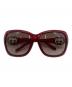 GUCCI（グッチ）の古着「サングラス」｜レッド