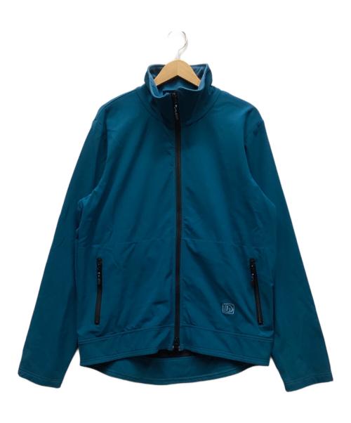 hypnotic designs（ヒプノティックデザイン）hypnotic designs (ヒプノティックデザイン) ジップジャケット ブルー サイズ:Lの古着・服飾アイテム