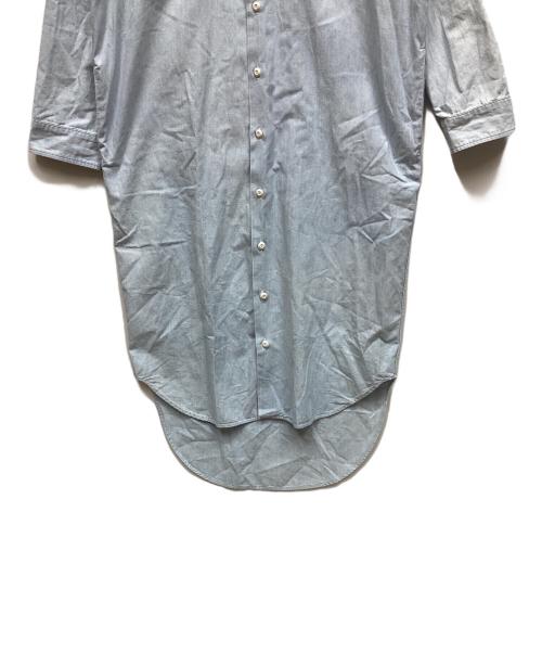 MADISON BLUE（マディソンブルー）MADISON BLUE (マディソンブルー) シャツワンピース ブルー サイズ:XS 未使用品の古着・服飾アイテム