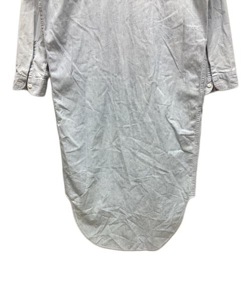 MADISON BLUE（マディソンブルー）MADISON BLUE (マディソンブルー) シャツワンピース ブルー サイズ:XS 未使用品の古着・服飾アイテム