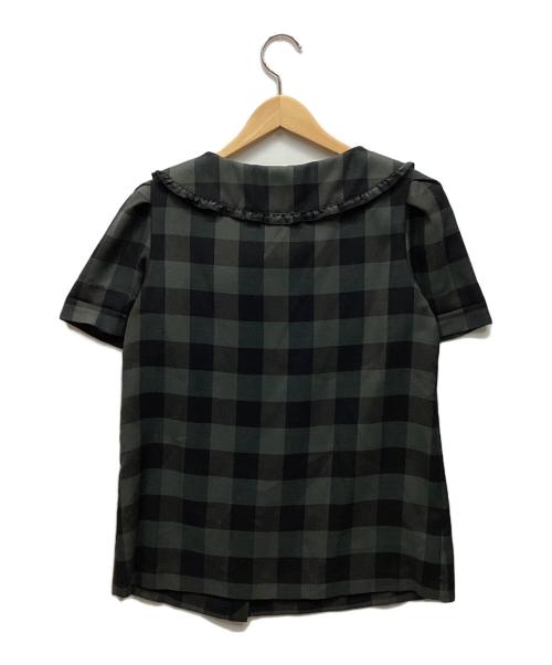 DOLLY GIRL BY ANNA SUI（ドーリー ガール バイ アナ スイ）DOLLY GIRL BY ANNA SUI (ドーリー ガール バイ アナ スイ) ブラウス ブラック サイズ:2 未使用品の古着・服飾アイテム