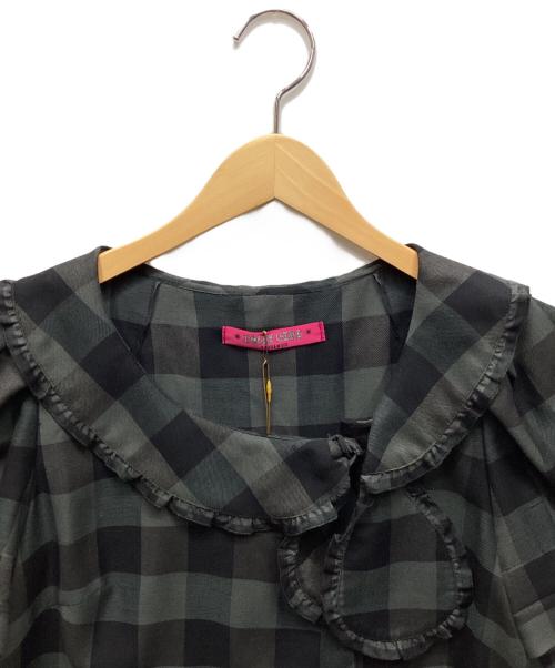 DOLLY GIRL BY ANNA SUI（ドーリー ガール バイ アナ スイ）DOLLY GIRL BY ANNA SUI (ドーリー ガール バイ アナ スイ) ブラウス ブラック サイズ:2 未使用品の古着・服飾アイテム