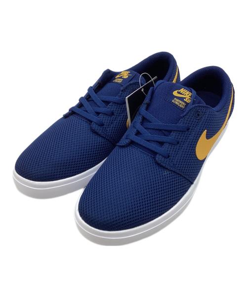 NIKE SB（ナイキエスビー）NIKE SB (ナイキエスビー) スニーカー ネイビー サイズ:27 未使用品の古着・服飾アイテム