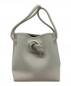 VASICヴァジック）の古着「ハンドバッグ」｜ベージュ