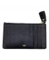 ANYA HINDMARCH (アニヤハインドマーチ) ジップカードケース ブラック：12000円