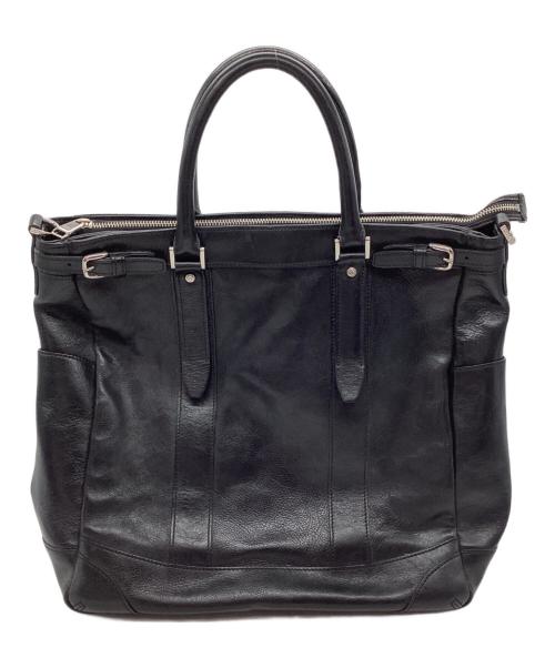 ultima tokyo（ウルティマトーキョー）ultima tokyo (ウルティマトーキョー) レザーバッグ ブラックの古着・服飾アイテム